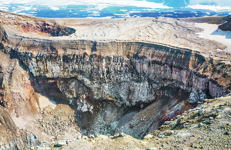 Crater Of The Volcano Goreliy - 2 Photograph
