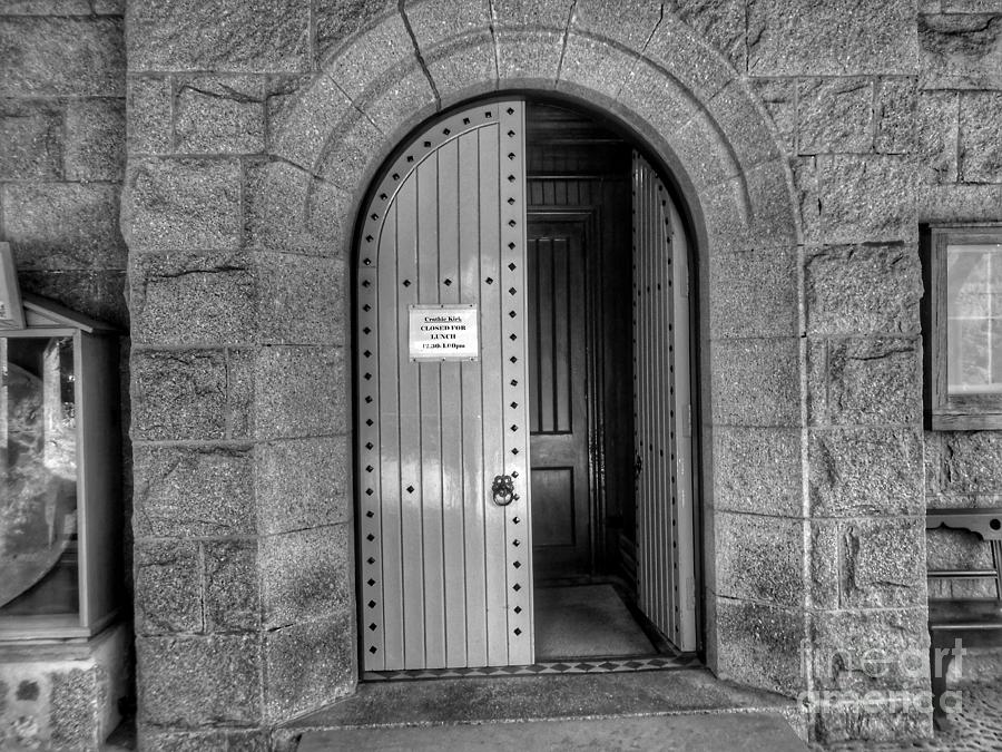 Crathie Kirk Entrance Photograph by Joan-Violet Stretch