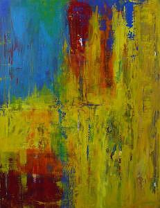 Abstract Painting - Crayola No.1 by Alex Mariquit