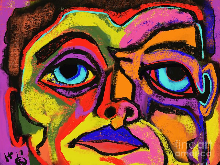Crayon Bob Digital Art by Hans Magden Crayon Bob Digital Art by Hans Magden