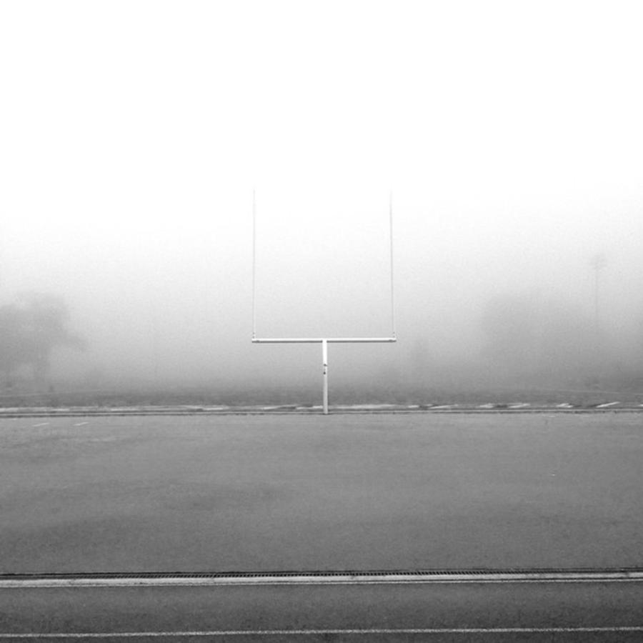 Bu Photograph - Crazy Fog On The Track This Morning by Melanie Conway