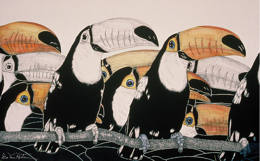 Crazy For Toucans by Dee Van Houten Crazy For Toucans by Dee Van Houten