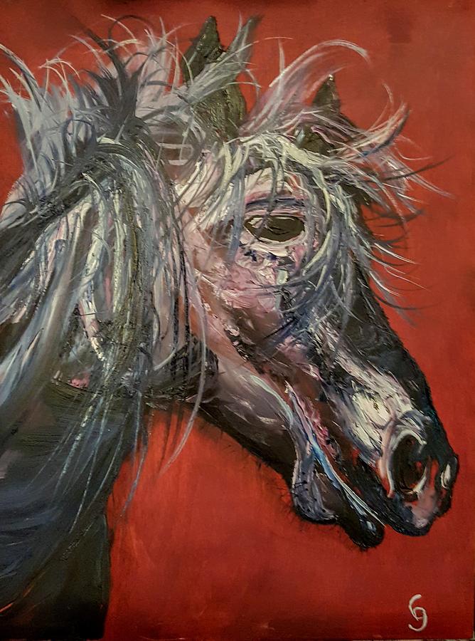 Crazy Mare       4.2018 Painting