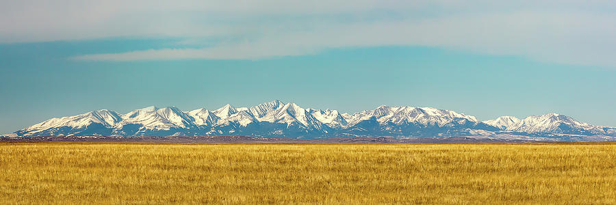Crazy Mountains and Plains Photograph by Todd Klassy