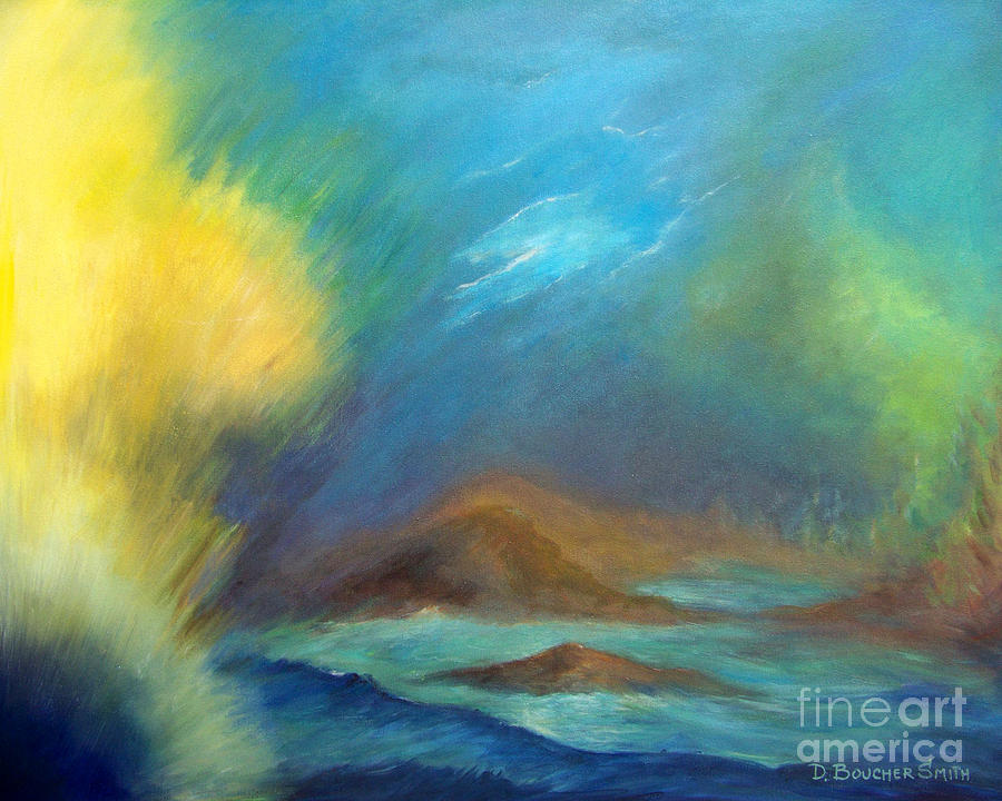 Abstract Painting - Creation by Deborah Smith