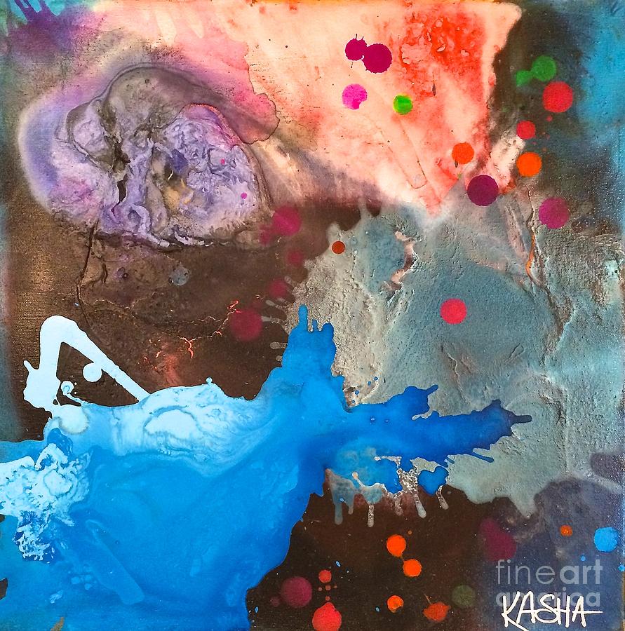 Creative Chaos Painting by Kasha Ritter