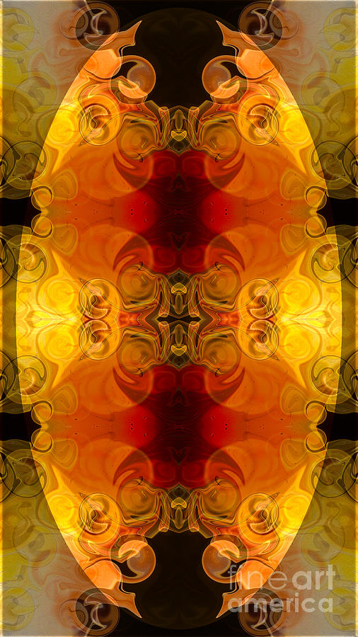 Creative Fire and Flames Abstract Organic Art by Omaste Witkowsk Digital Art by Omaste Witkowski