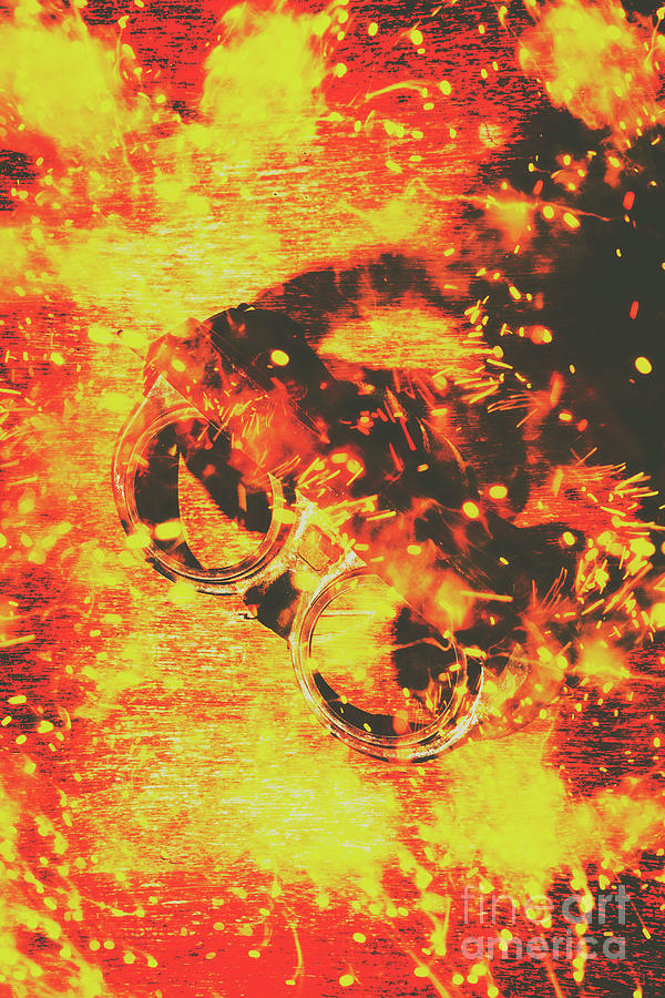 Creative industrial flames Digital Art by Jorgo Photography