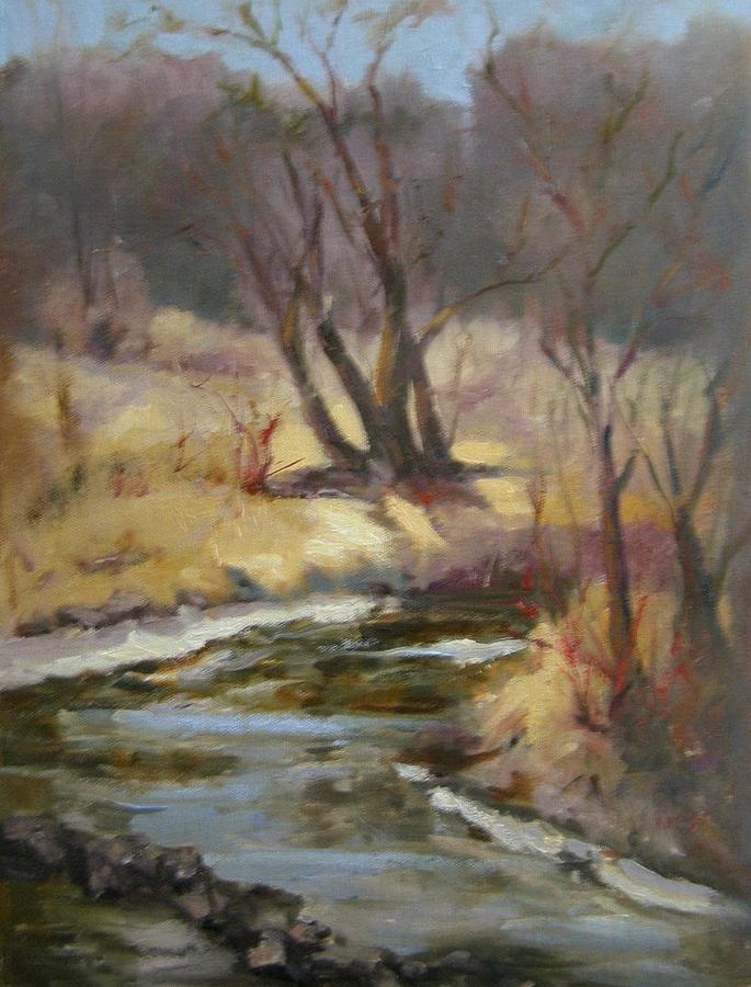 Fall Painting - Credit River by Patricia Kness