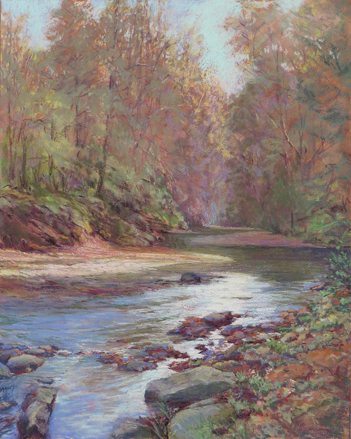 Creek Adventure Painting by Marsha Savage - Fine Art America