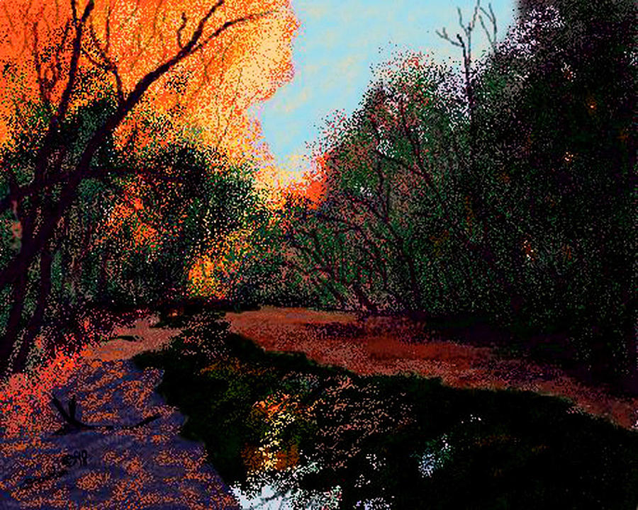 Creek Bottom Digital Art by Stan Hamilton
