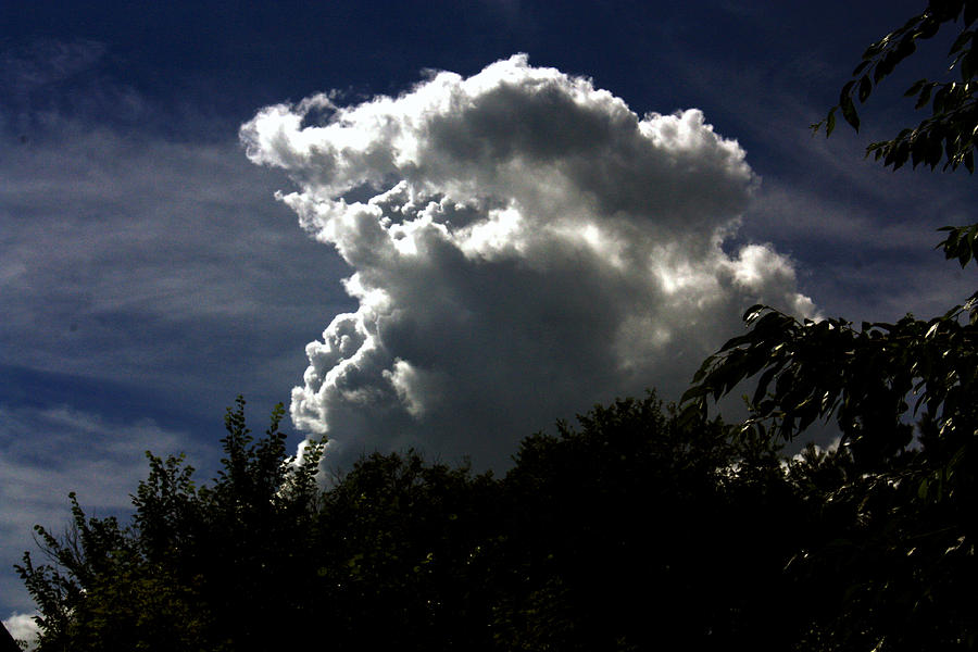 Creeping Cloud Photograph by David Matthews