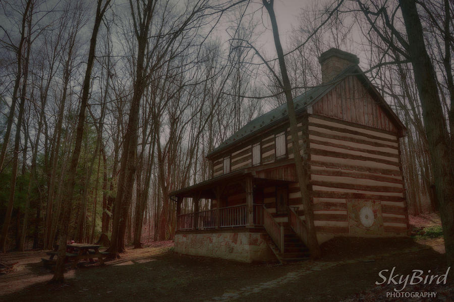 Architecture Photograph - Creepy Cabin by Megan Miller
