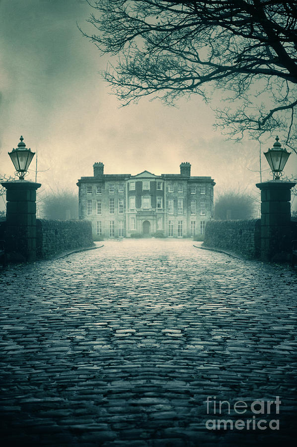 Creepy Mansion Photograph by Lee Avison