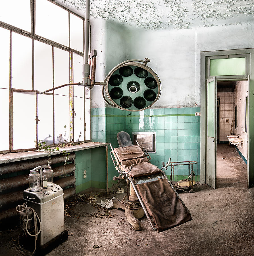 Mental surgery - deserted hospital Photograph by Dirk Ercken