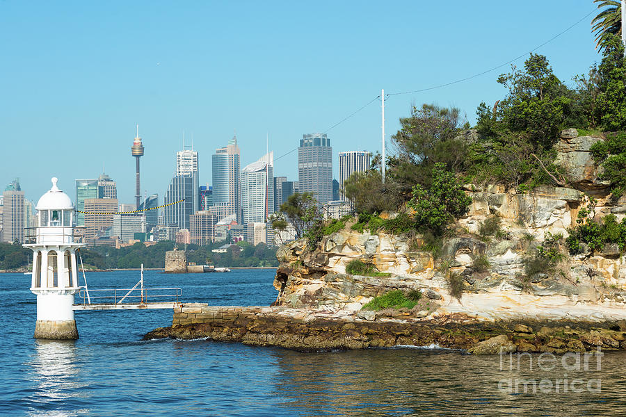 Cremorne Point Lighthouse Photograph by Andrew Michael