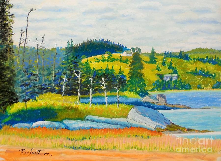 Crescent Beach  Pastel by Rae  Smith PAC