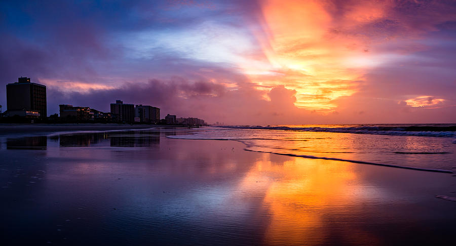 Crescent Beach Sunrise Photograph by David Smith