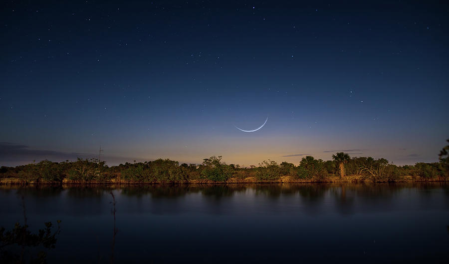Crescent Moon Creek Photograph by Mark Andrew Thomas