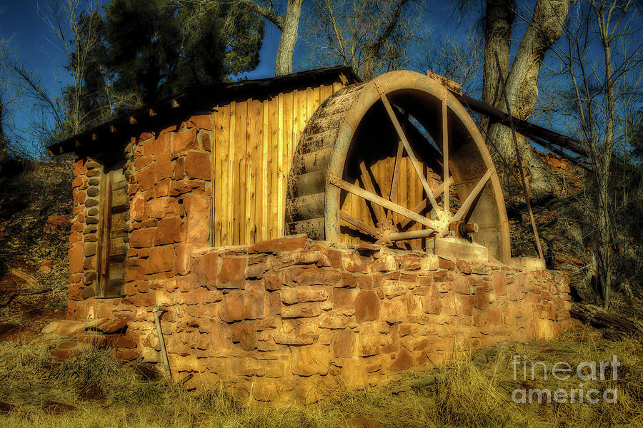 Crescent Moon Ranch Water Wheel Complex Photograph by Jon Burch Photography