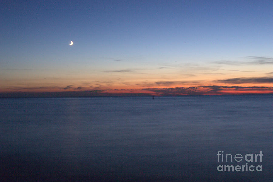 Crescent Sunset Photograph by John Scatcherd - Fine Art America