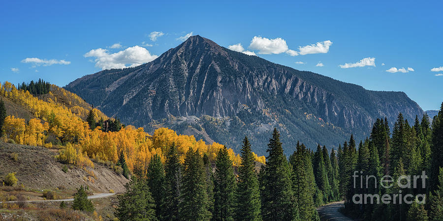 Crested Butte Mountain Photograph by Michael Ver Sprill