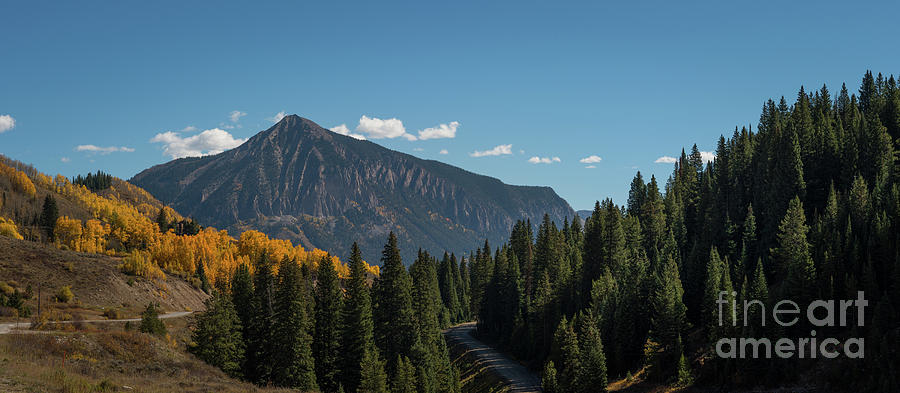 Crested Butte Panorama Photograph by Michael Ver Sprill
