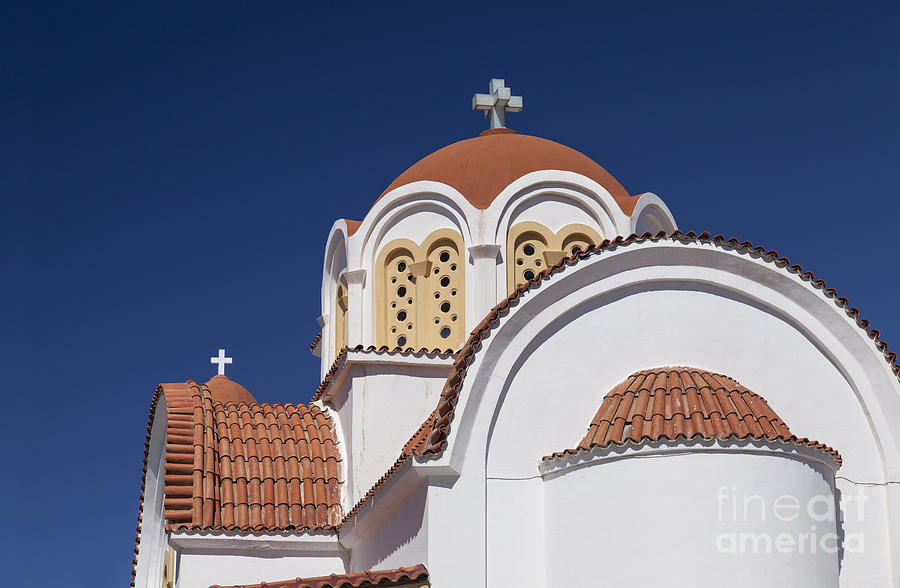 Cretan church Photograph by Sophie McAulay | Fine Art America