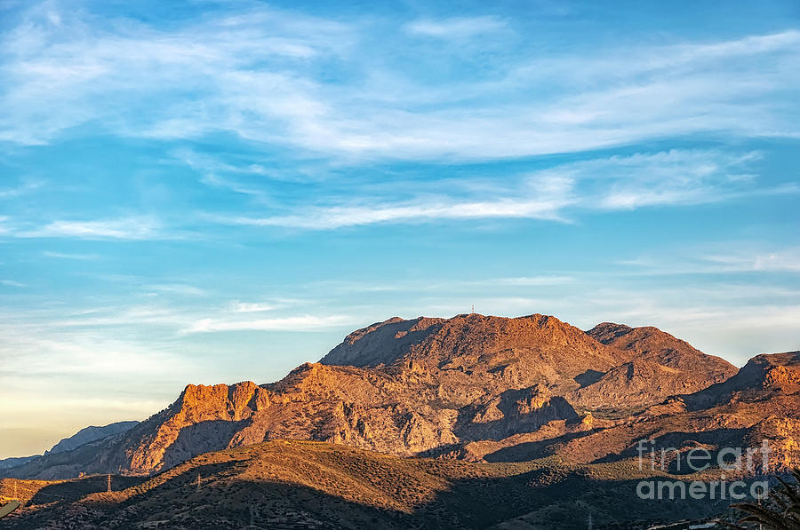 Crete Mountain Range Photograph by Antony McAulay