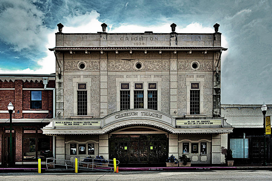 Crighton Movie Theater Photograph by Wayne Denmark