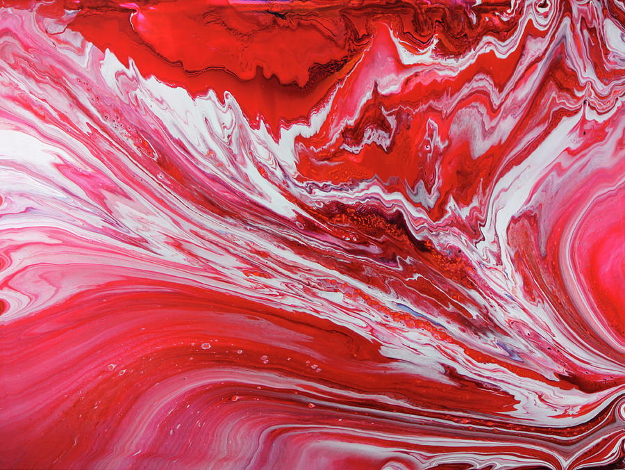 Crimson Paradox Painting by Madeleine Arnett