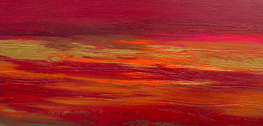 Crimson Sky Painting