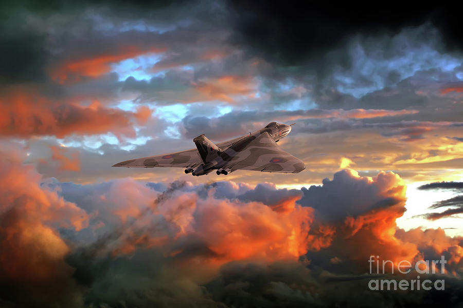 Crimson Vulcan Digital Art by Airpower Art