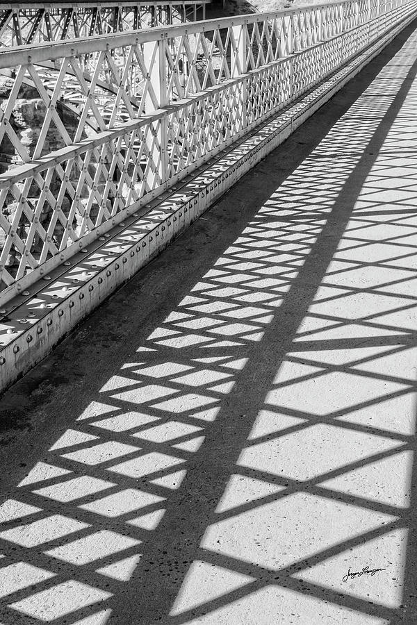 Crisscross Shadows Photograph by Jurgen Lorenzen