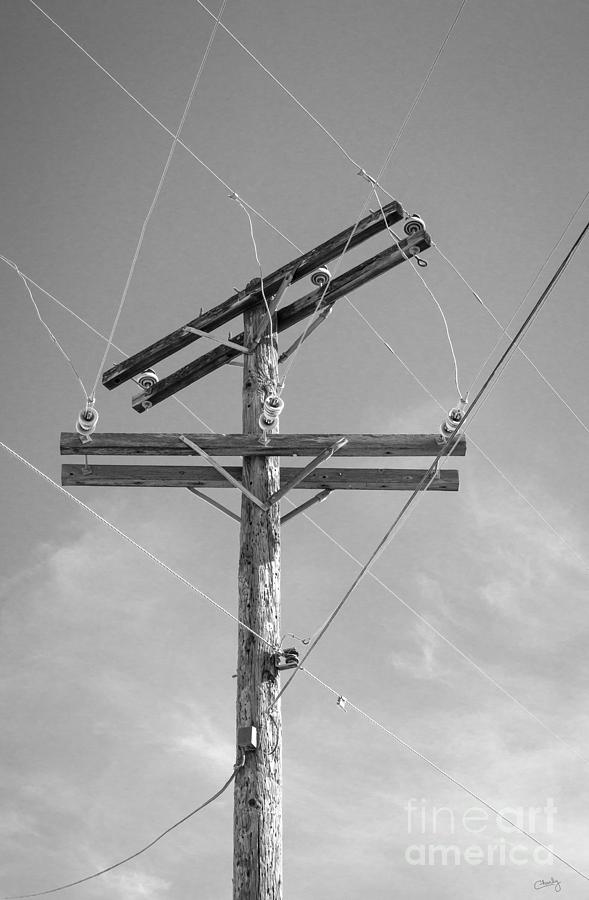 Crisscrossed Wires Photograph by Imagery by Charly