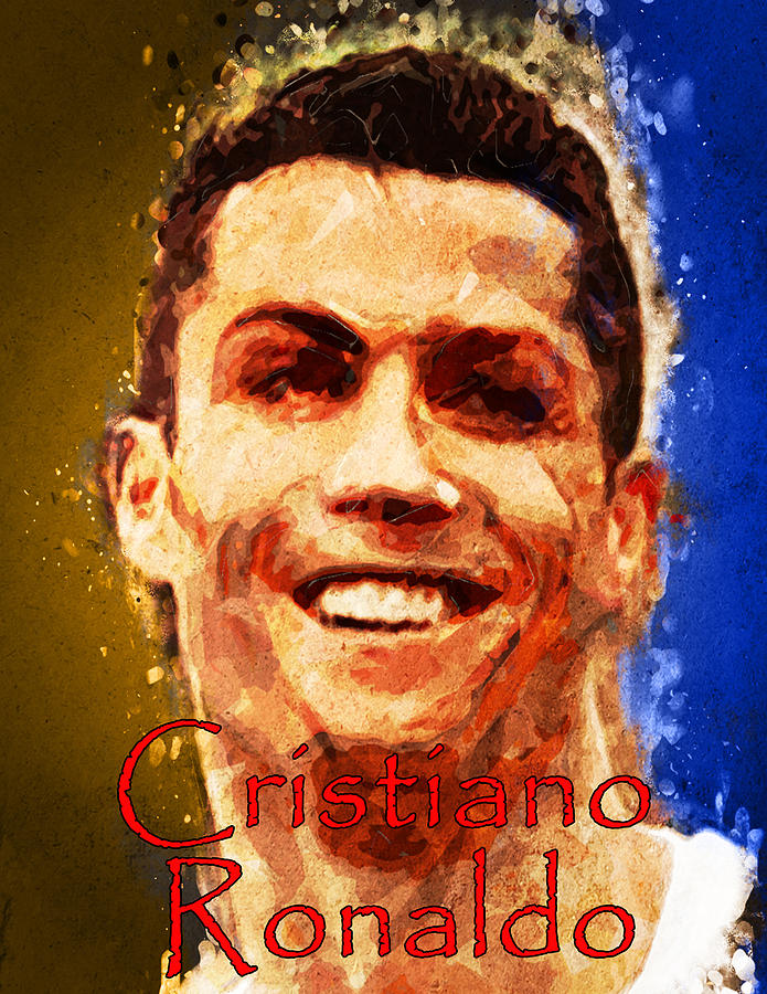 Cristiano Ronaldo Digital Art - Cristiano Ronaldo by Edelberto Cabrera