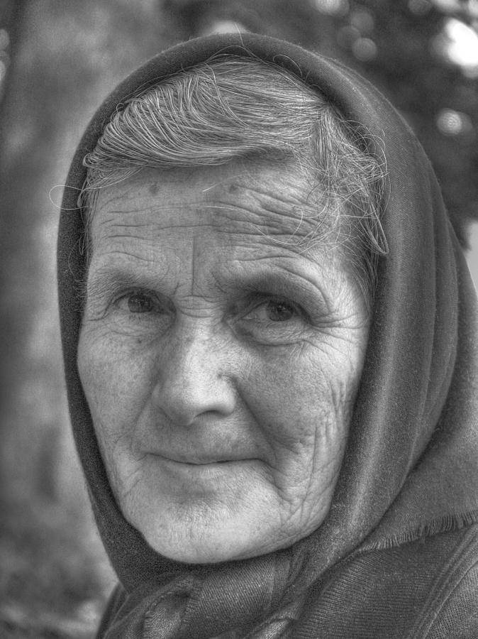 Croatian Grandmother  Photograph by Don Wolf