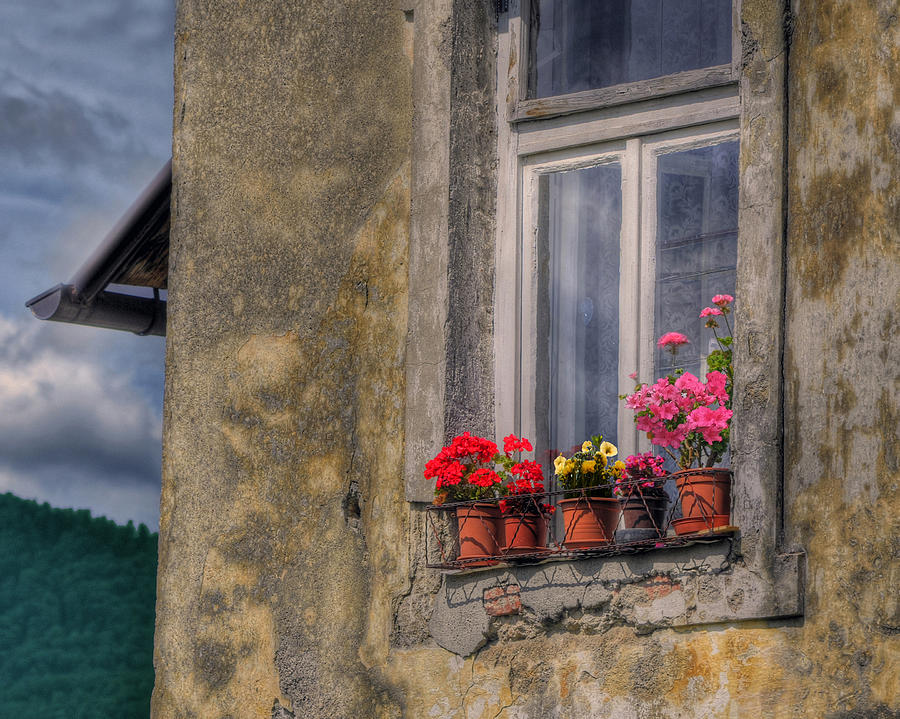 Croatian Window Photograph by Don Wolf