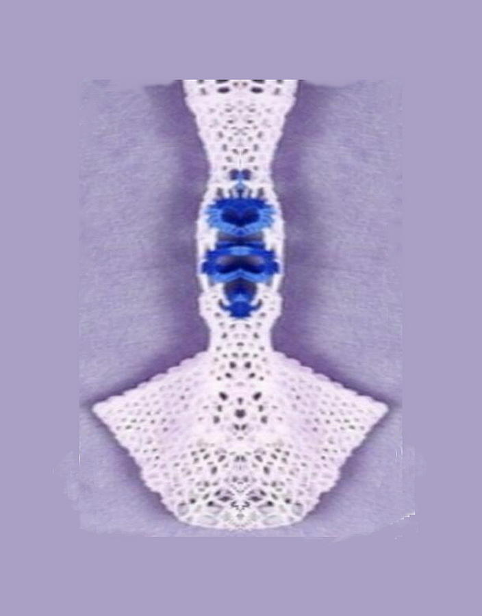 Crochet Dress Digital Art by Mary Russell