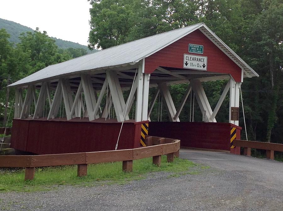 Cromwell Township Pennsylvania Covered Bridge by Wendy S Beatty Cromwell Township Pennsylvania Covered Bridge by Wendy S Beatty
