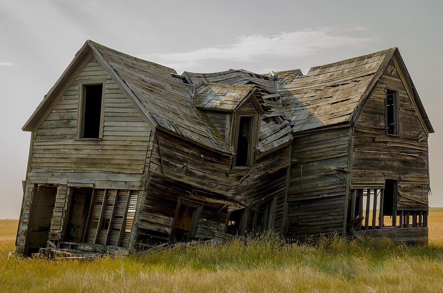 Crooked Old House Photograph by Omer Vautour