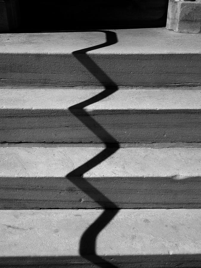 Crooked Stairs Photograph by Richard Reeve