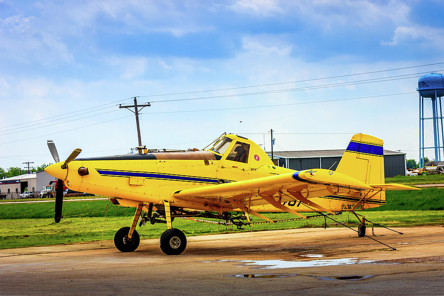 Crop Duster - AG Plane Photograph by Barry Jones