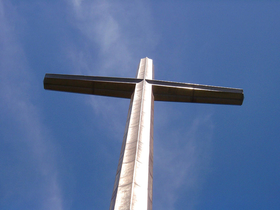 Cross at St. Augustine Photograph by Kenneth Albin