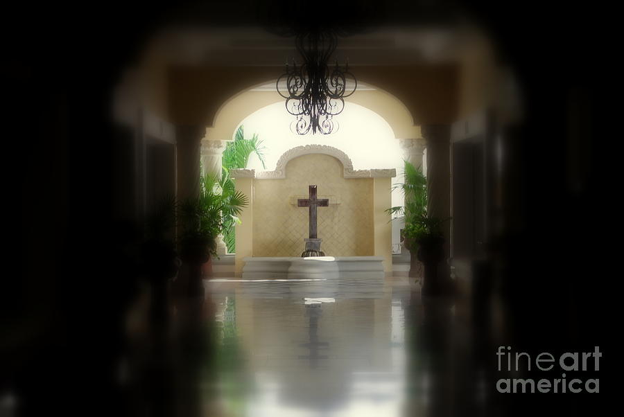 Landscape Photograph - Cross at THE Royal by Kimberly Dawn Hendley