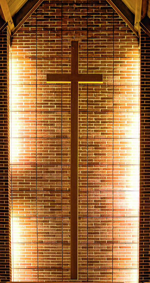 Cross - Bethany United Methodist  Church - Madison Photograph by Steven Ralser