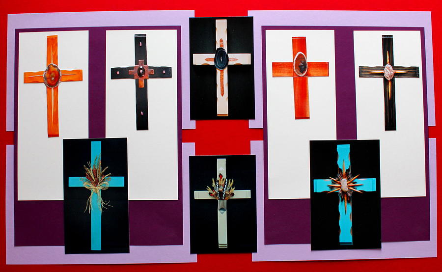 Cross Collage II Photograph by M Diane Bonaparte