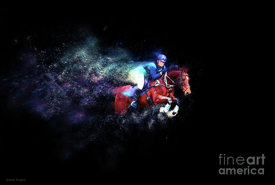 Cross Country - Colour Explosion by Michelle Wrighton Cross Country - Colour Explosion by Michelle Wrighton