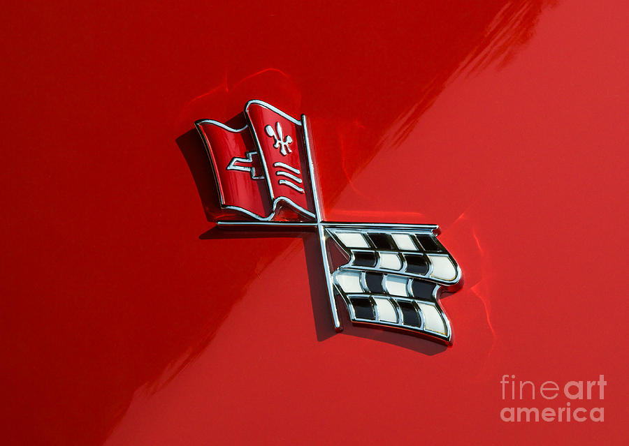 Cross Flags in Red Photograph by Ken Andersen - Fine Art America