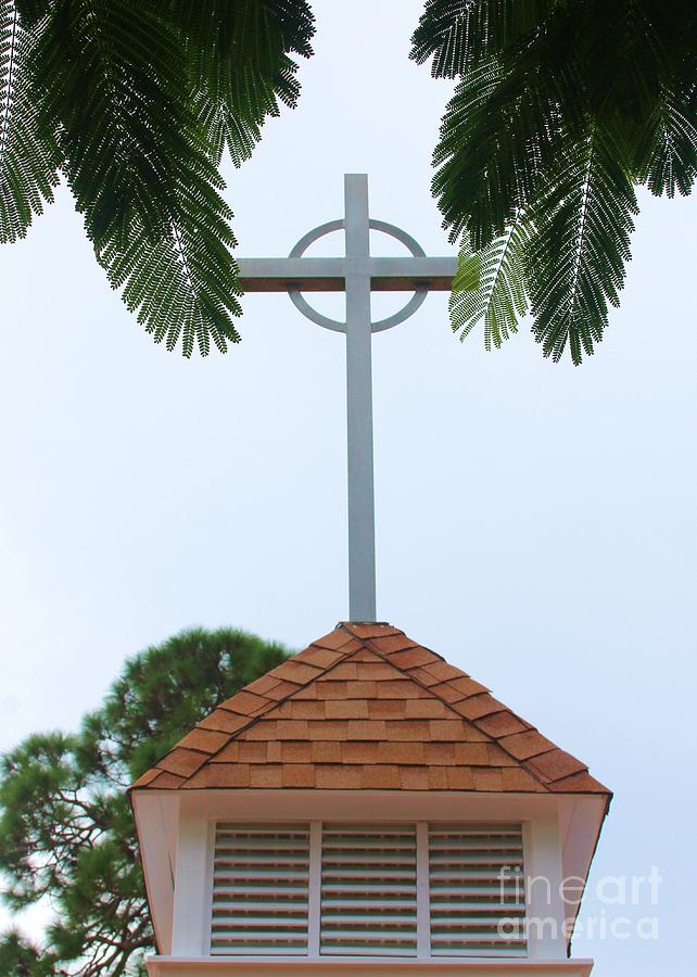 Cross in the Trees Photograph by Robert Wilder Jr